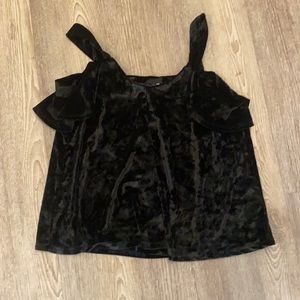 Black self esteem tank top. Size XL
